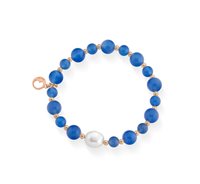 Bracciale Lelune Donna LELUNE GLAMOUR in Argento Perla LGBR438.8